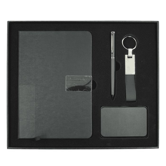 Astoria - Notebook, Card Holder, Keychain Gift Set